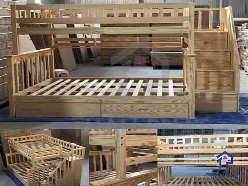 Giường Tầng Pallet - Sản Phẩm Mới Đầy Phong Cách