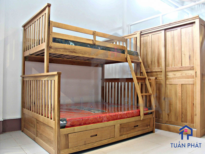 Bí Quyết Chọn Ra Mẫu Giường Tầng 1m6 Chất Lượng 3 Những mẫu giường tầng 1m6 đẹp, chất lượng