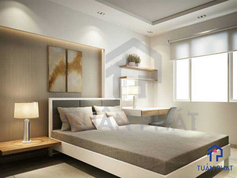Top những ý tưởng thiết kế phòng ngủ 10m2 hot nhất hiện nay 6 Thiết kế phòng ngủ 10m2 với màu trắng tinh tế cùng những nội thất thông minh