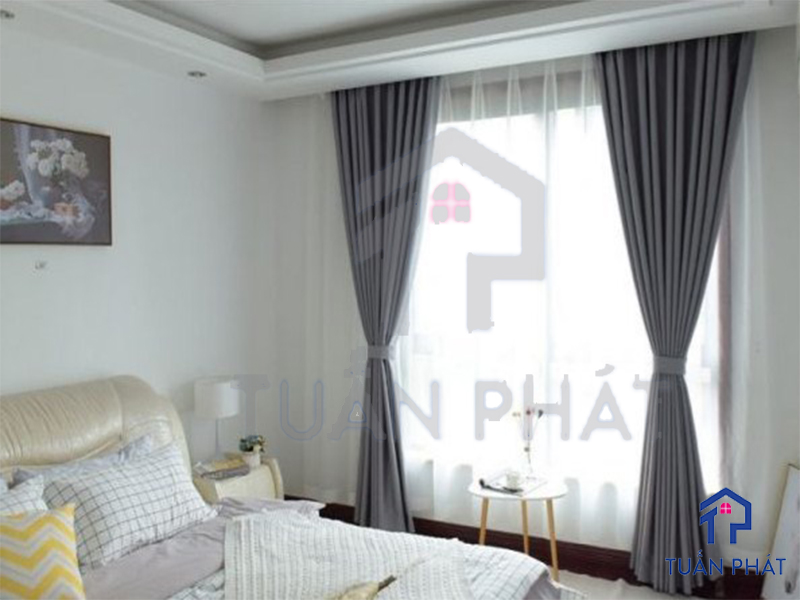 Rèm cửa sổ phòng ngủ đẹp được ưa chuộng nhất 2022 2 Rèm cửa sổ phòng ngủ vải cotton