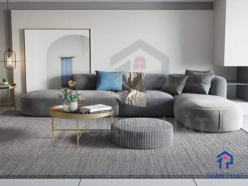Cập nhật xu hướng sofa nệm phòng khách mới nhất 10 Chọn theo diện tích căn phòng
