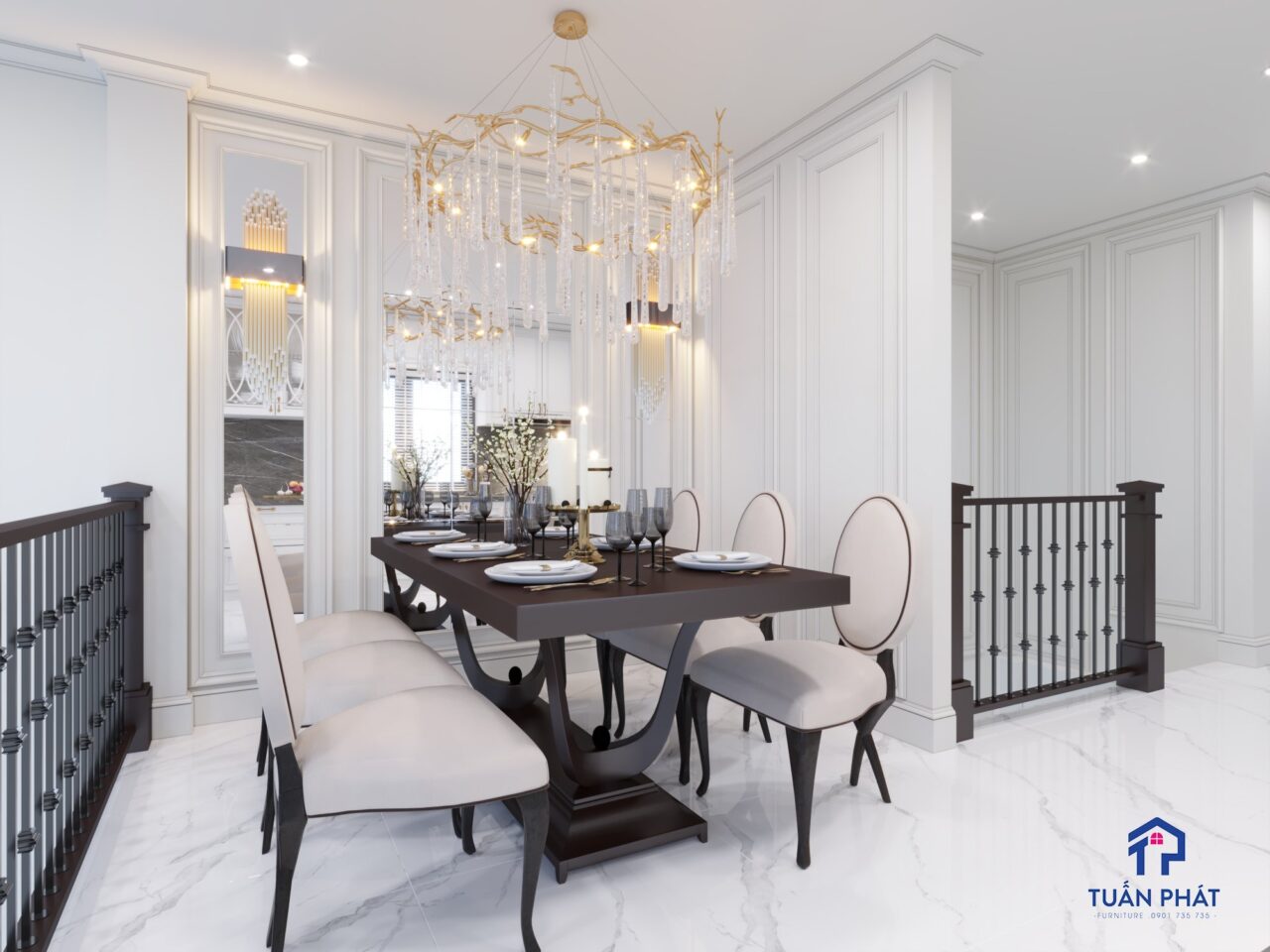 Thiết kế và thi công mẫu Nhà phố Tân Cổ Điển sắc nét 9 z3575567989604 bbae10f7d030609bb4df60268017e59a min