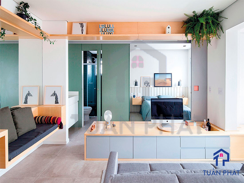 Thiết kế căn hộ nhỏ đẹp  30 ý tưởng tối ưu không gian sử dụng