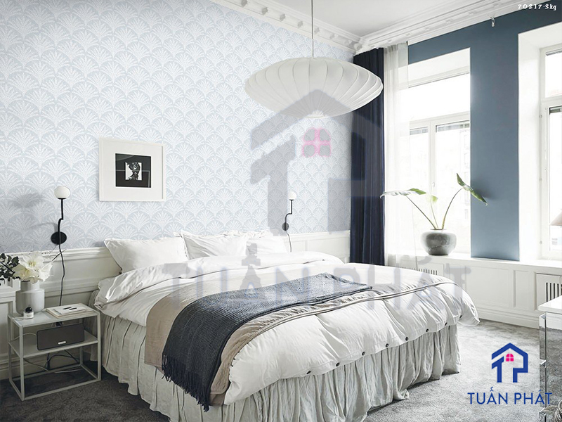 Giấy dán tường phòng ngủ được lựa chọn phải phù hợp với sở thích cũng như độ tuổi
