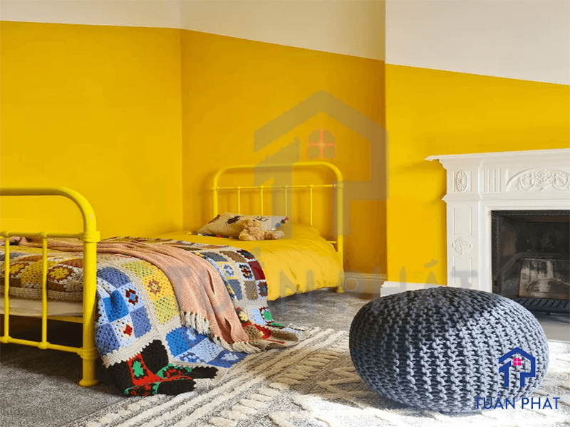 Tổng hợp thiết kế phòng ngủ màu vàng ấn tượng nhất
