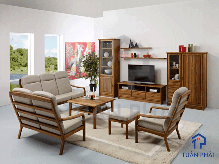 Mẫu đồ dùng bằng gỗ trang trí nội thất phòng bếp