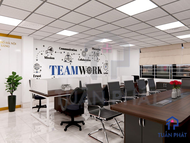 Thi công nội thất văn phòng hoàn thiện cần tính thuận tiện và lợi ích trong suốt quá trình sử dụng