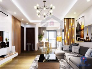 Thiết kế nội thất chung cư reverside residence sang trọng