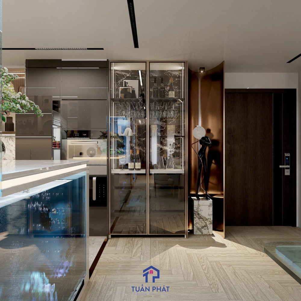 Dịch vụ thi công phòng khách