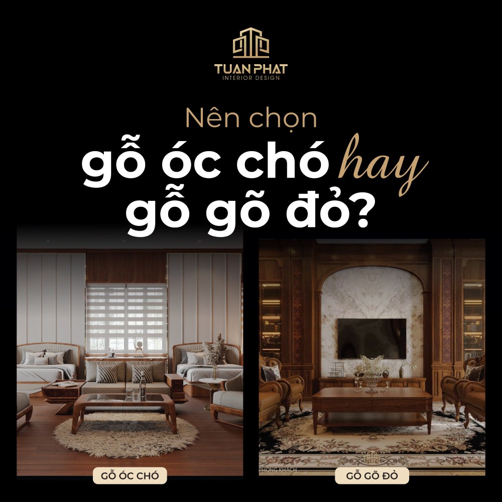 gỗ óc chó và gỗ gõ đỏ loại nào tốt hơn