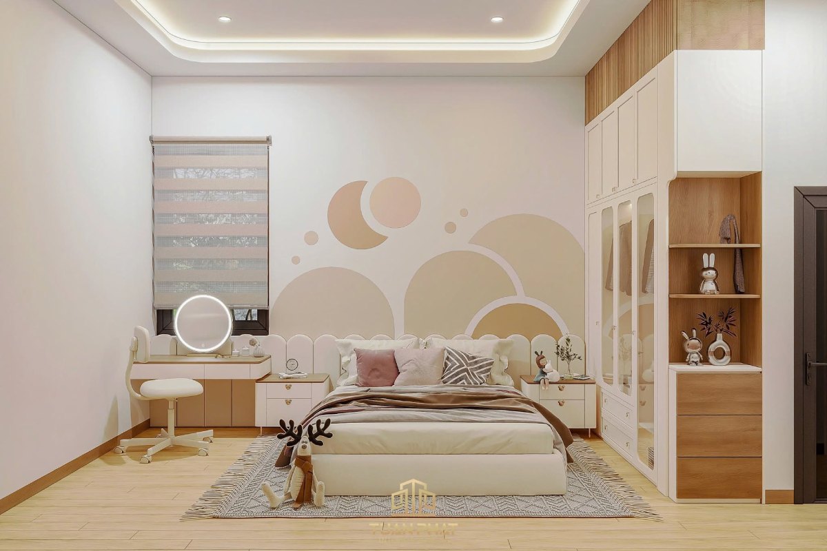 mẫu phòng ngủ đơn giản hiện đại