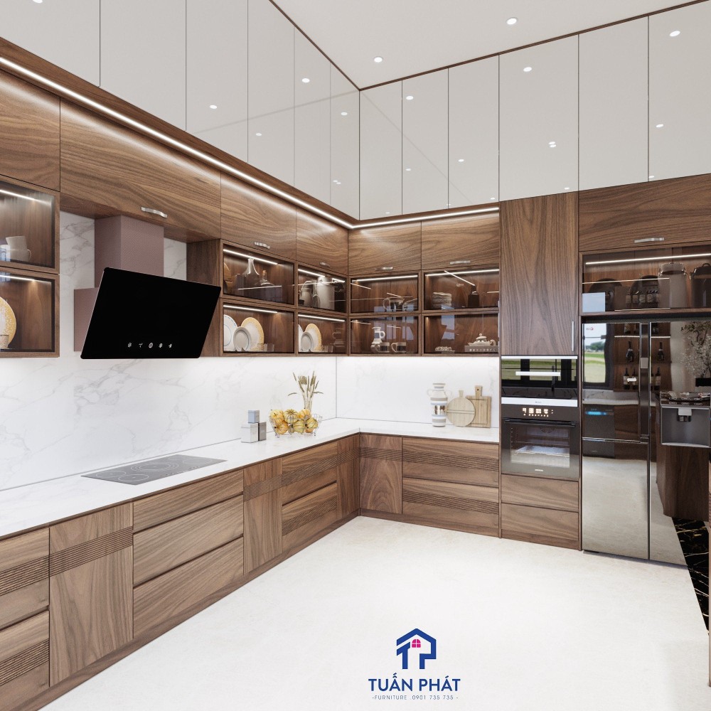Xưởng thi công sản xuất nội thất gỗ óc chó uy tín TPHCM 19 nội thất gỗ óc chó tại TPHCM