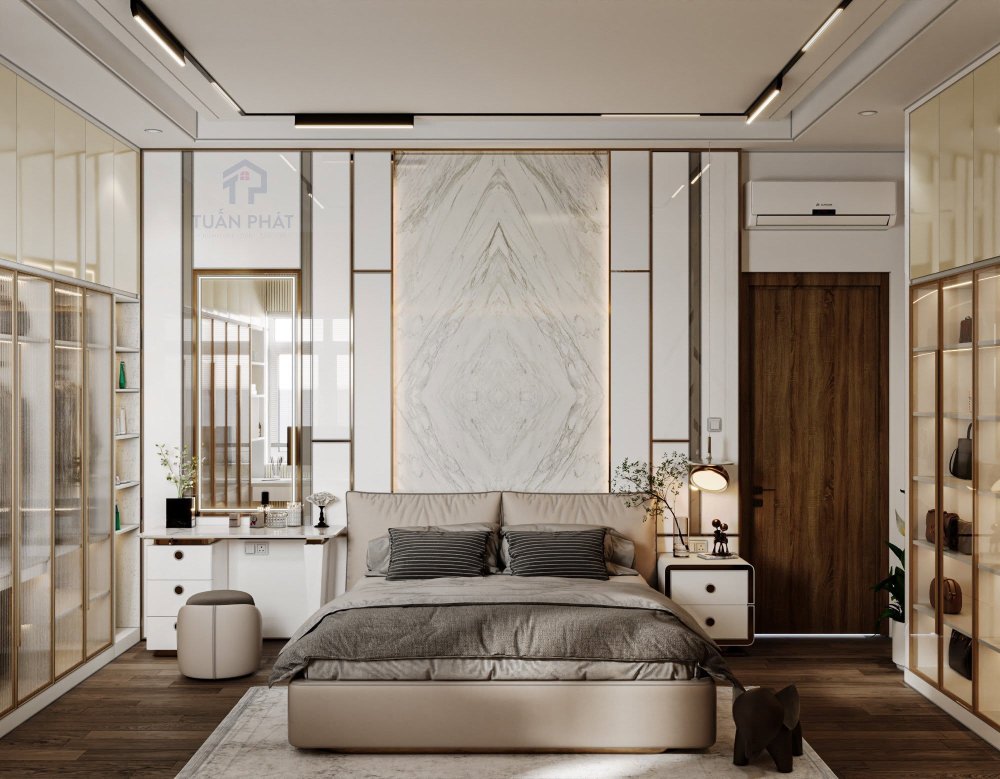 thiết kế phòng ngủ đẹp hiện đại