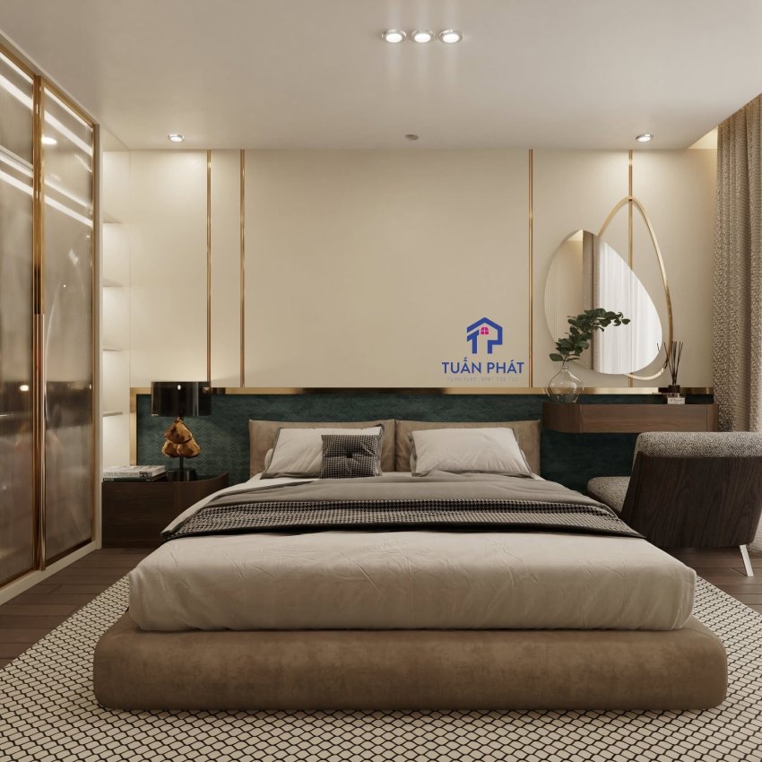 trang trí nội thất phòng ngủ hiện đại