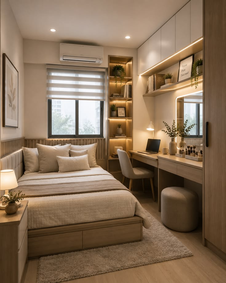 trang trí phòng ngủ hiện đại