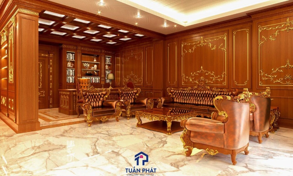 xưởng nội thất gỗ gõ đỏ Hồ Chí Minh