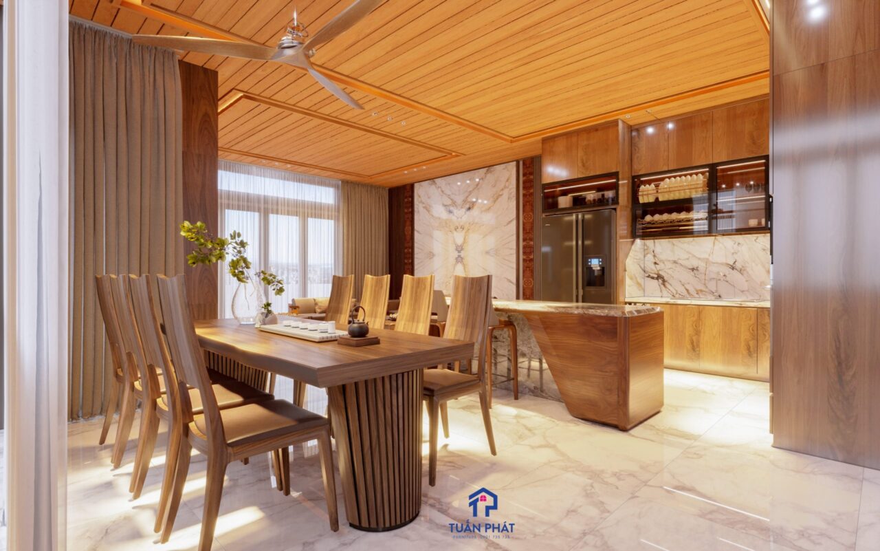 Xưởng thi công sản xuất nội thất gỗ óc chó uy tín TPHCM 6 xưởng thiết kế thi công nội thất gỗ óc chó