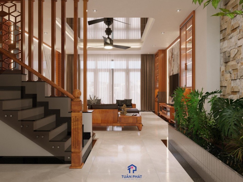 bàn giao nội thất gỗ gõ đỏ