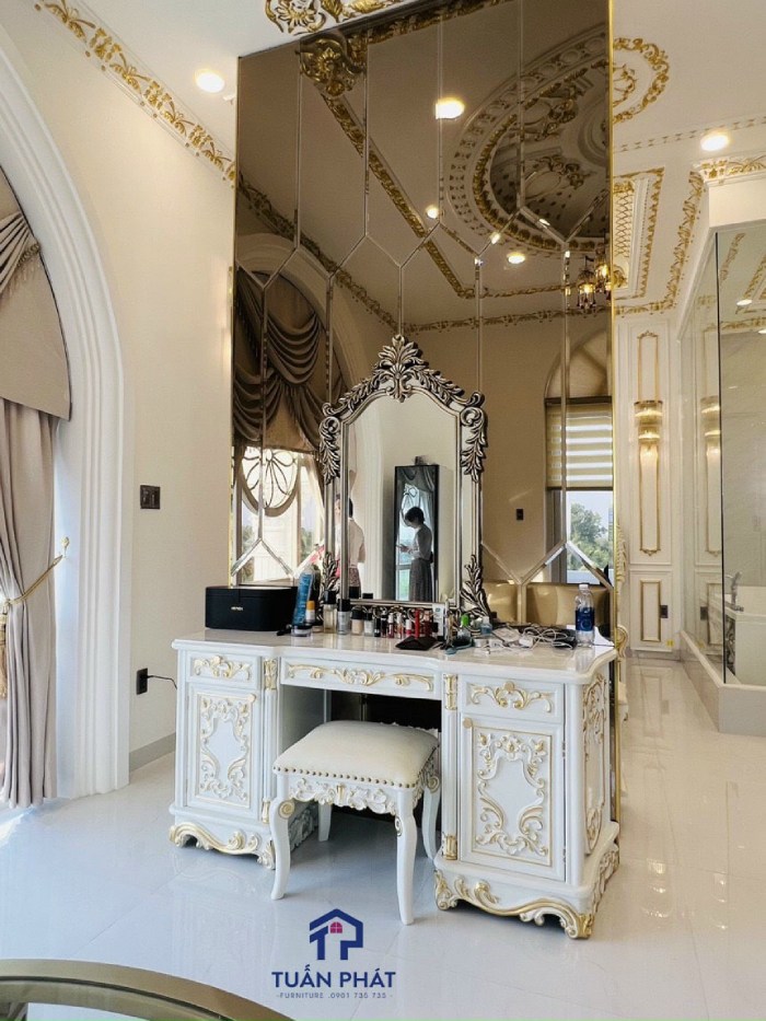 Bàn trang điểm tân cổ điển Củ Chi