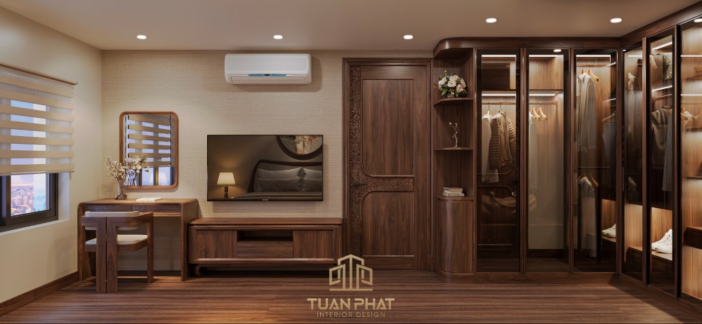 báo giá tủ quần áo gỗ óc chó