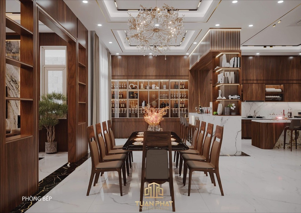 Bộ bàn ghế ăn hiện đại phối da cao cấp BG12