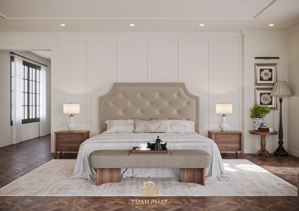 Combo nội thất phòng ngủ tân cổ điển tối giản - GN02
