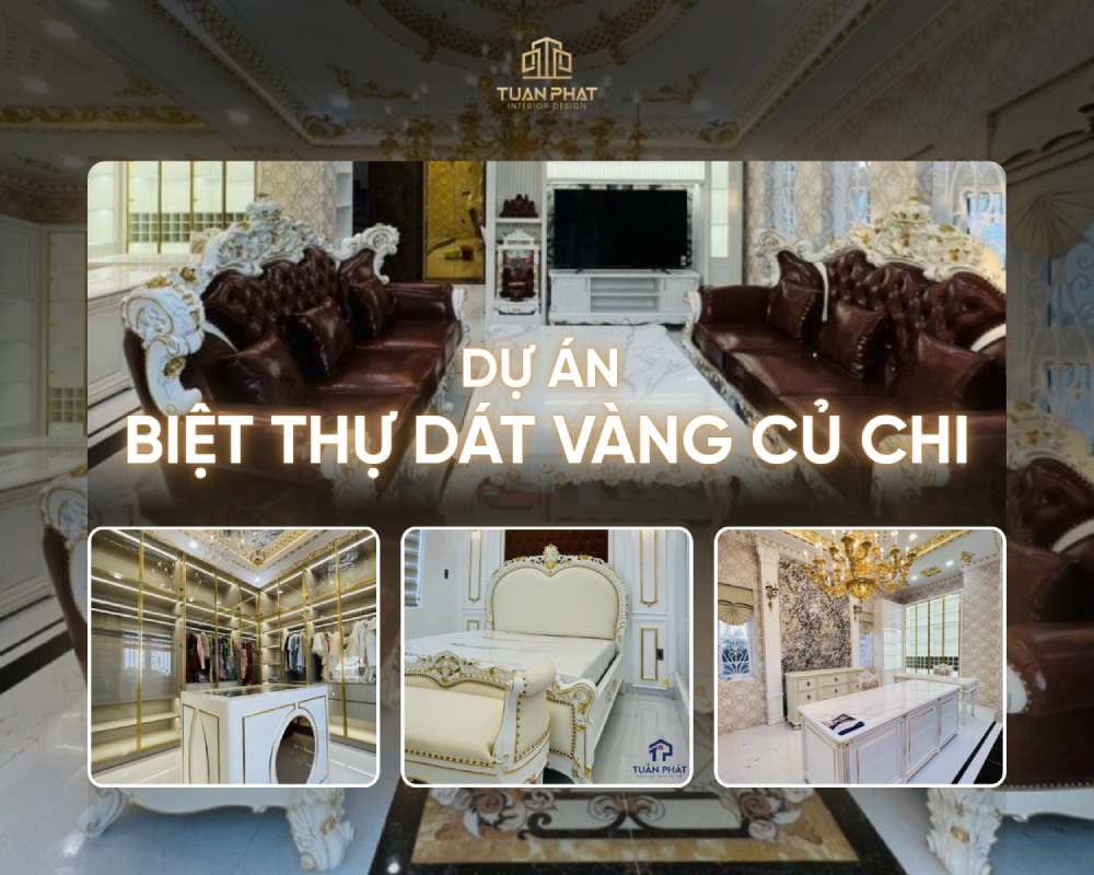 dự án thi công biệt thự củ chi tphcm