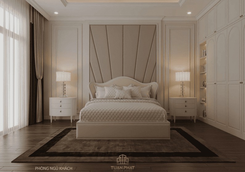 Giường ngủ tân cổ điển hiện đại - GN03