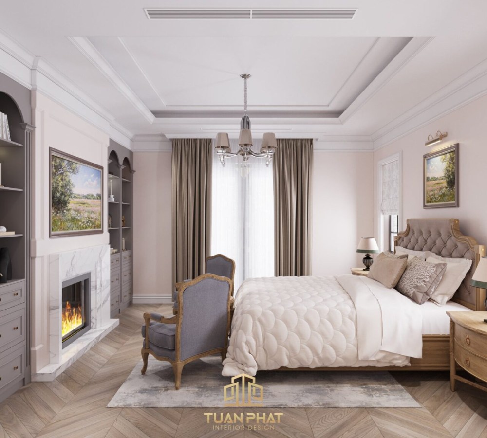 Phòng ngủ tân cổ điển Bình Dương