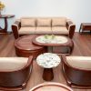 Sofa 3 chỗ gỗ óc chó