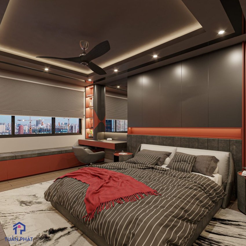 Báo giá thi công nội thất gỗ công nghiệp theo yêu cầu 5 Thi công nội thất gỗ an cường cho nhà phố