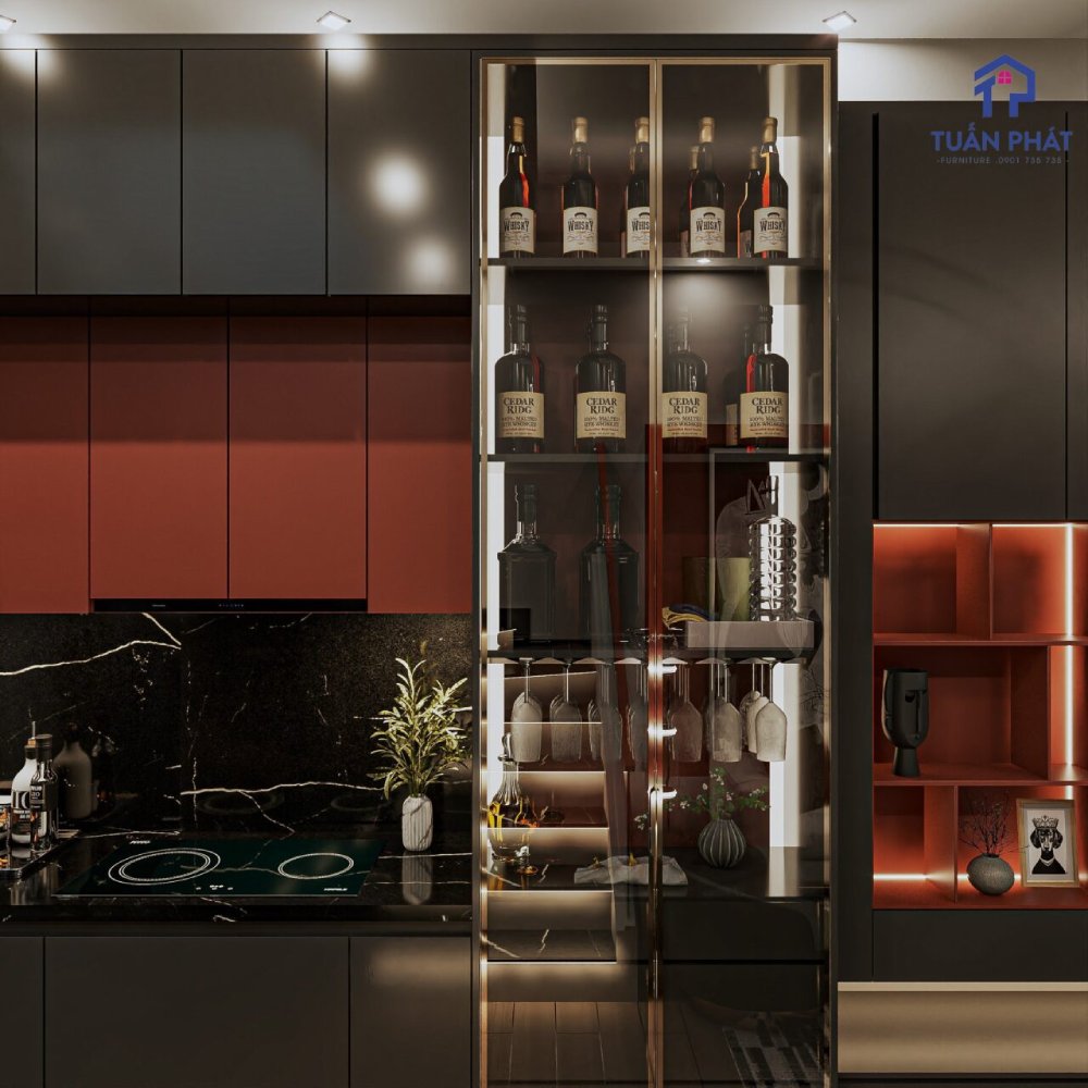 Báo giá thi công nội thất gỗ công nghiệp theo yêu cầu 7 thi công nội thất gỗ công nghiệp nhà phố