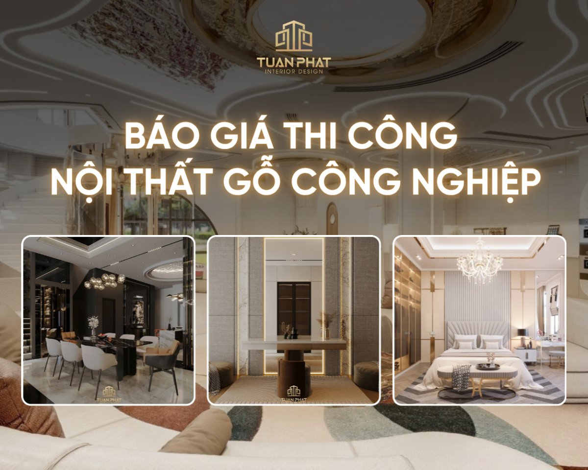thi công nội thất gỗ công nghiệp