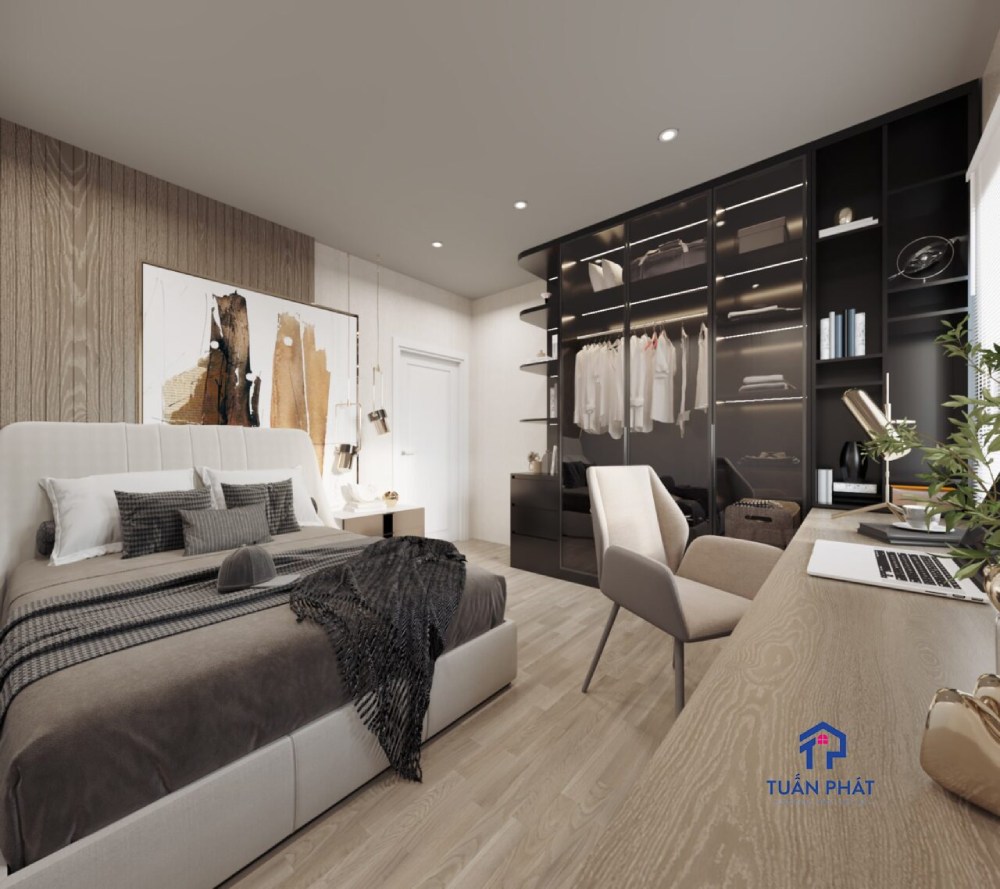 thi công nội thất gỗ óc chó