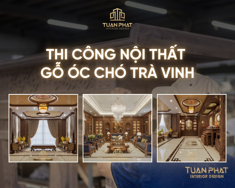 Trang chủ 20 thi công nội thất gỗ óc chó trà vinh