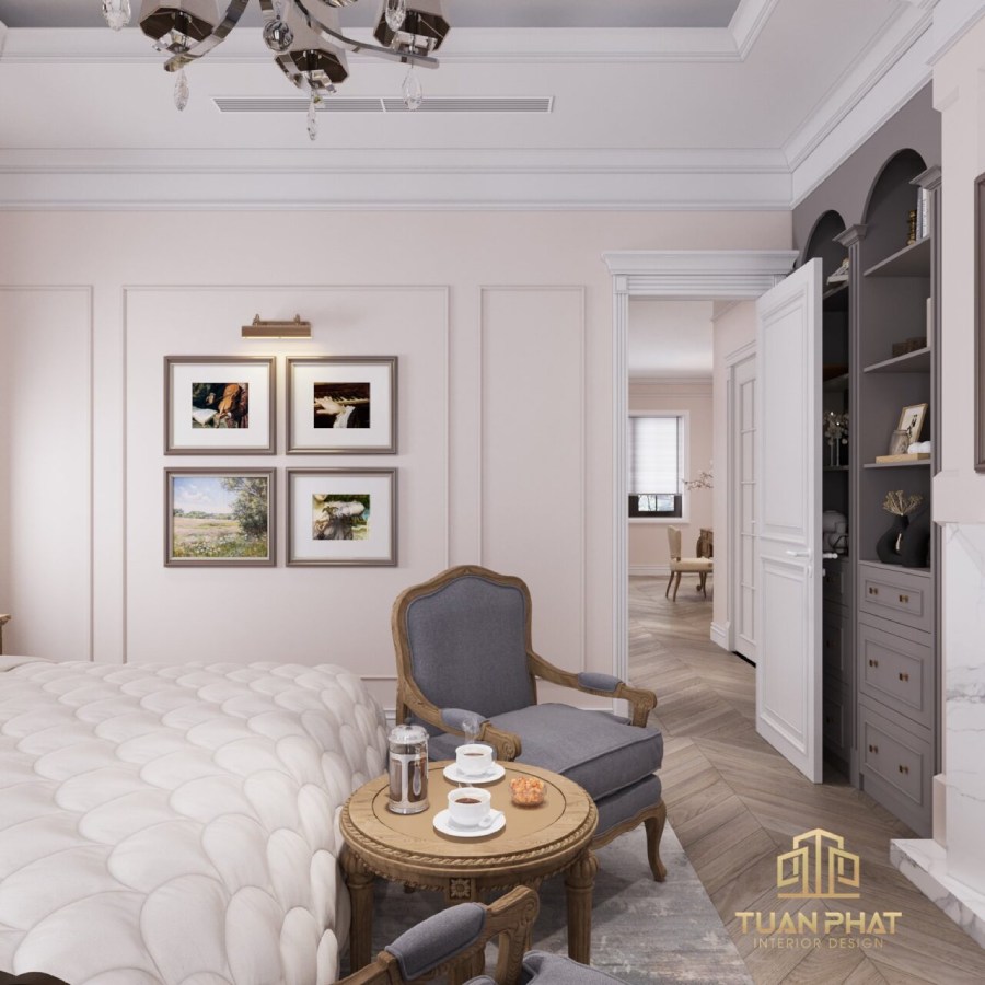 Vách ốp tân cổ điển Bình Dương