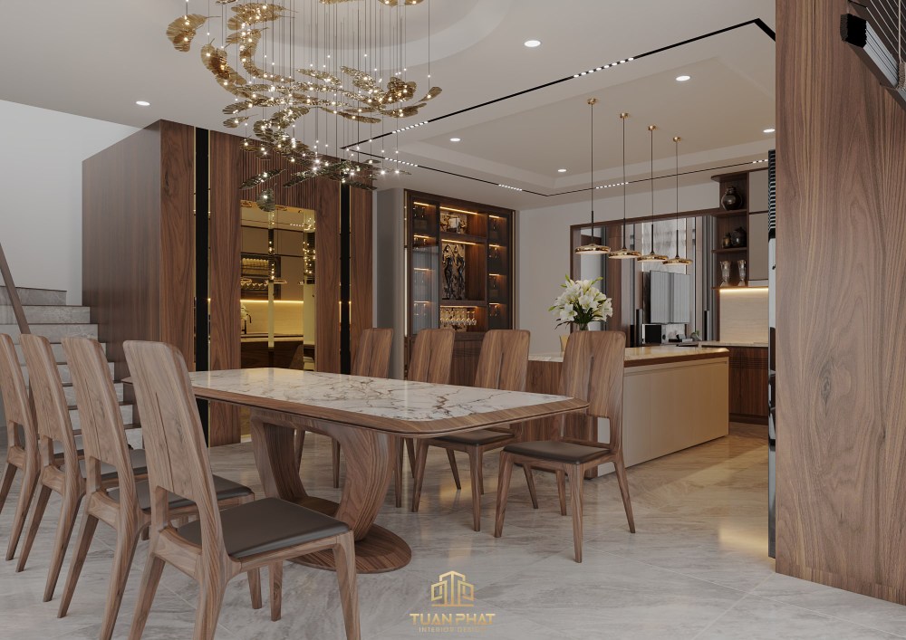 xu hướng nội thất gỗ óc chó tphcm