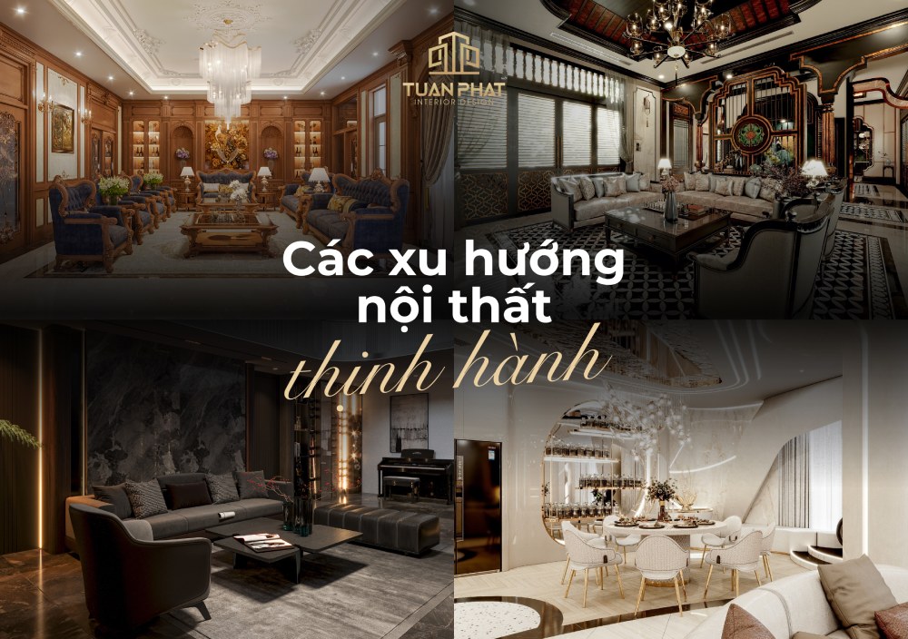 xu hướng nội thất gỗ tự nhiên