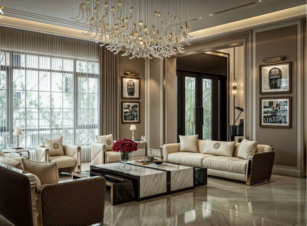 xu hướng nội thất Modern Luxury