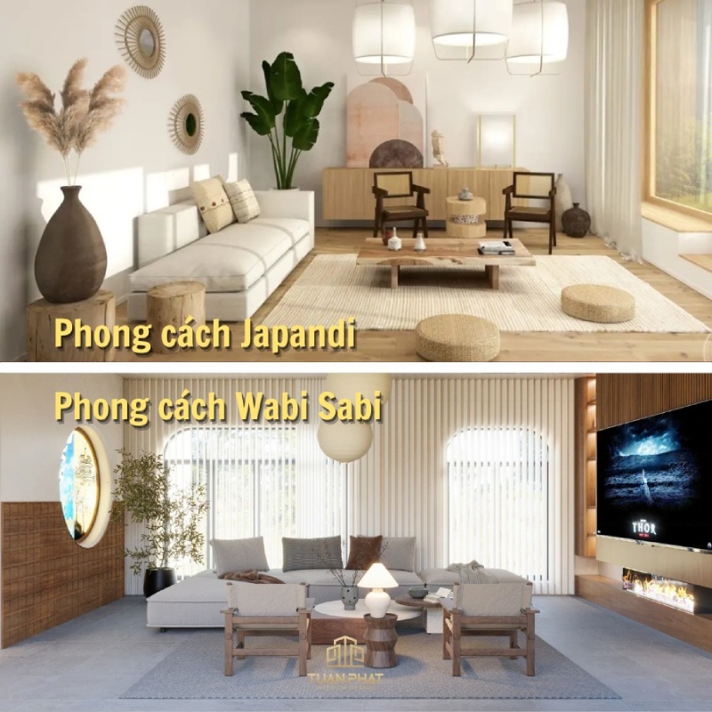 xu hướng thiết kế nội thất Japandi