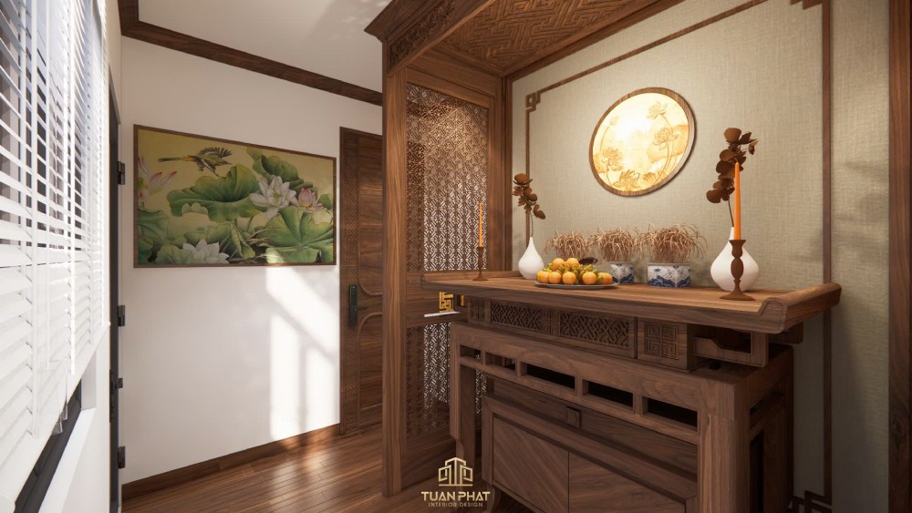 xưởng nội thất gỗ óc chó villa hcm
