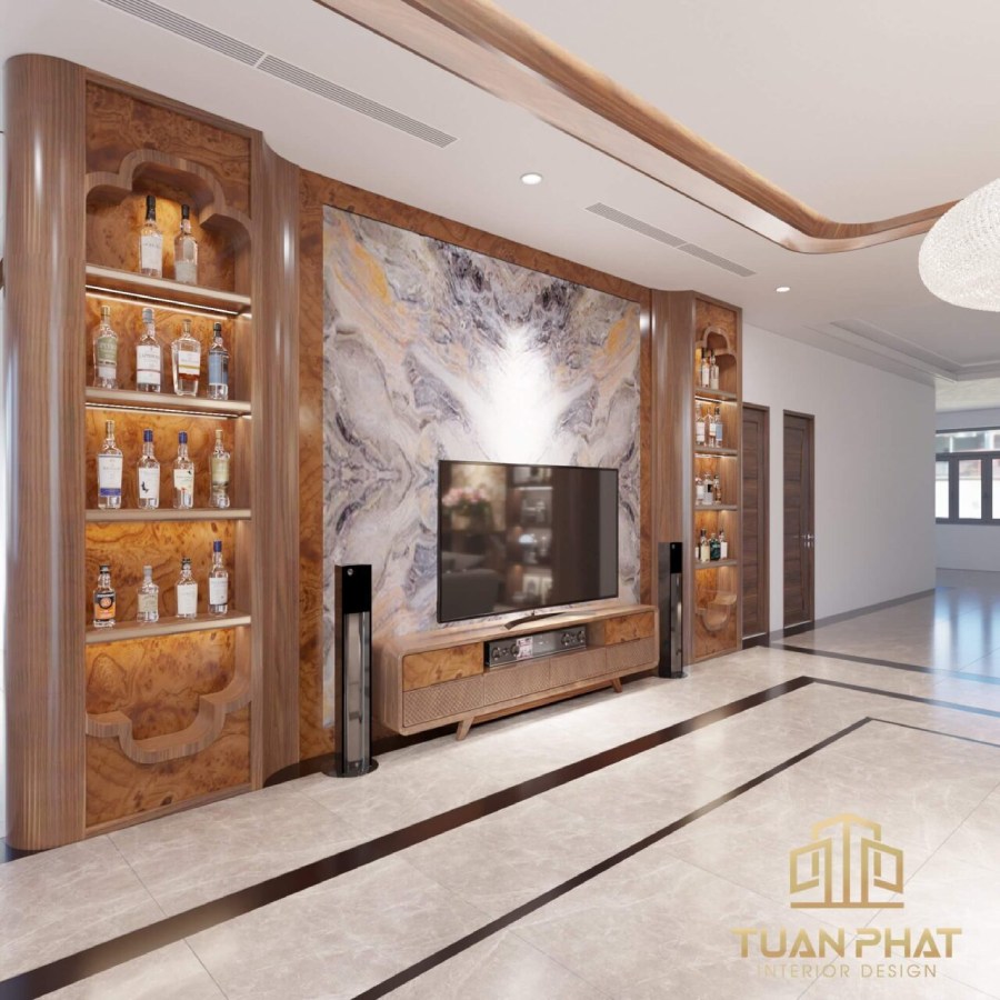 mẫu thiết kế nội thất biệt thự cần thơ
