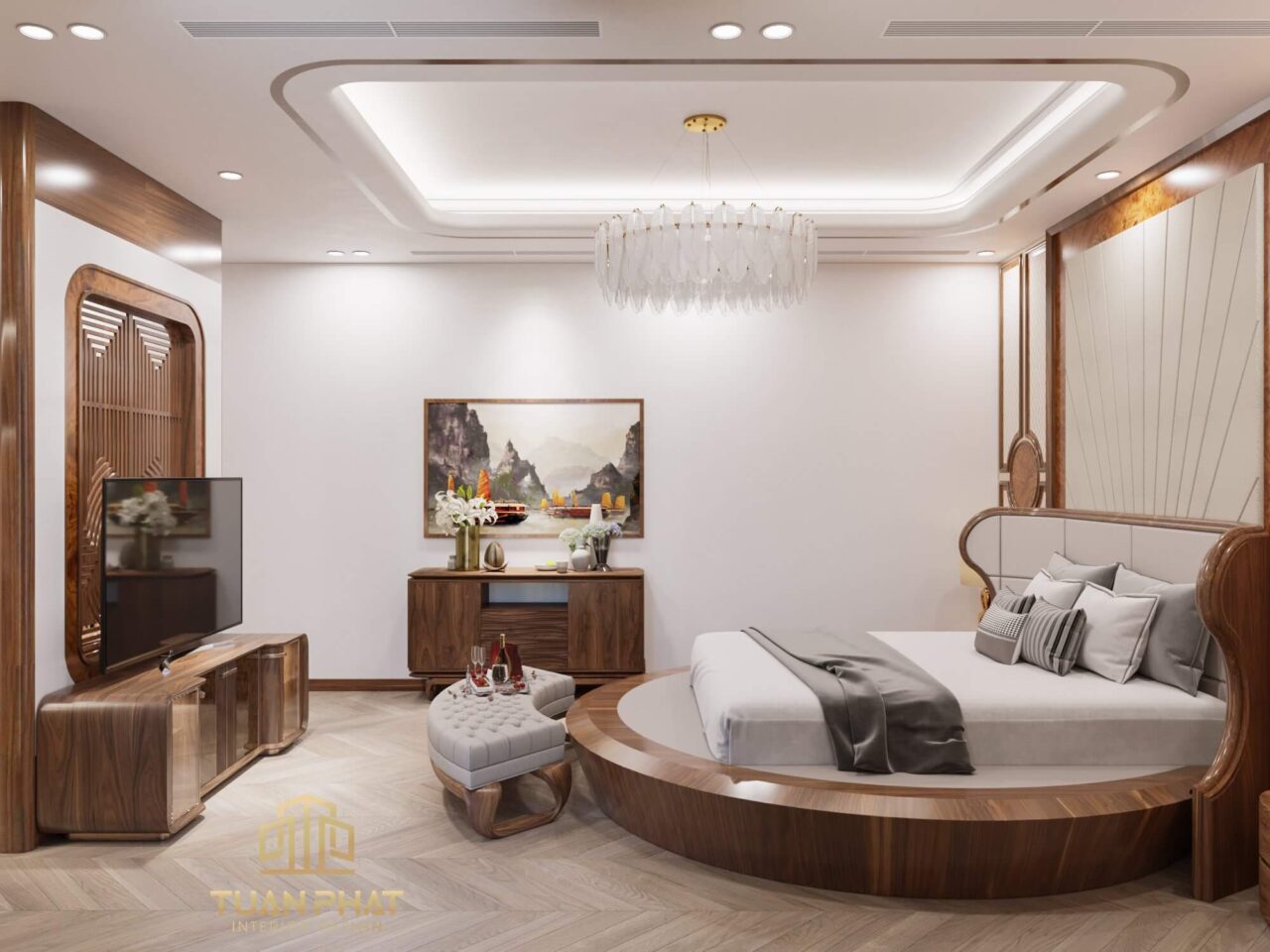 thiết kế nội thất biệt thự cần thơ đẹp